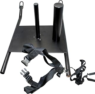 Bluedot Trading Power Running Training Speed Weight Sled Push, Pull, and Drag for Athletic Exercise and Speed Improvement, ​​Strength & Conditioning, and Cross-Training