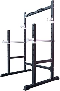 Squat Barbell Rack, Stands Dip Station Bench Press Stand, Multi-Function Weight Lifting Home Gym