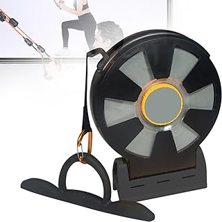 Multi-Exercise Gym Workout Station, Wall-Mounted Flywheel Trainer with Roulette Design, Gym All in One Single Station, Suitable for Gyms, Homes, Offices