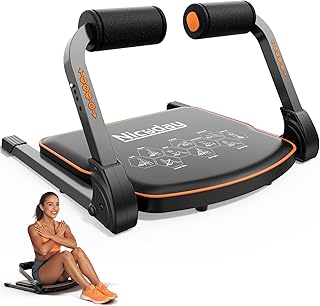 Niceday Ab Workout Equipment, Ab Machine for Stomach Workout, Ab Trainer Machine for Home, Ab Crunch Machine for Home Exercise, Sit Up Machine with Resistance Bands and 330 LBS Weight Capacity