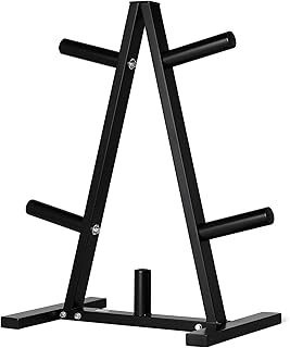 Amazon Basics Weight Plate Tree Rack