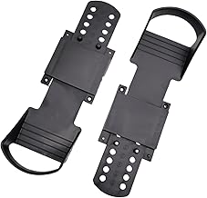 Rowing Pedal Replacement - 1 Pair Rowing Machine Foot Pedals, Rowing Machine Foot Pedal Replacement, Non-Slip Texture Design, Exercise Rowing Bike Foot Pedals, Rowing Bike Foot Pedals for Gym