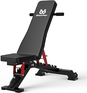 Weight Benches for Home Gym - Adjustable Workout Bench Press 1300lb Capacity Heavy Duty for Exercises Incline Flat Decline Sit-Ups