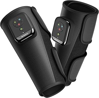 Comfytemp Cordless Calf Massager for Circulation and Pain Relief, FSA Eligible HSA Portable Leg Massage with Heat and Compression, Birthday Gift for Men Women Seniors, Recovery for RLS, Edema, Muscles