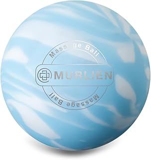 Massage Ball, Lacrosse Ball for Trigger Point Therapy, Deep Tissue, Myofascial Release, Sore Muscle Relief Massager for Neck, Shoulder, Back, Legs, Foot or Muscle Tension - Blue