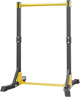 Power Tower Pull Up Bar Station, Free Standing Pull Up Rack Dip Station for Home Gym, Height Adjustable Home Strength Training Fitness Workout Equipment