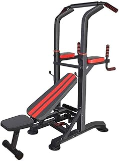 Pull Ups Power Tower Doumbbell Bench Adjustable Pull Up Bar Power Tower Dip Station Exercise Home Gym Strength Training Workout Fitness Equipment