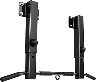 Pull-Up Bars Wall-Mounted Horizontal Bar, Pull-Up Fitness Bar with Grommet, Adjustable 3 Heights, Safe Load-Bearing 300Kg