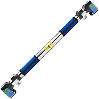 Fitness Doorway Pullup Bar Home Horizontal Bar Adjustable Pull-Up Bar Home Equipment Workout Bar Loading Weight 200kg ，Silver-130