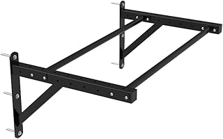 Pull-Up Bars Wall-Mounted Horizontal Bars-Parallel Bars, Steel Pull-Up Suspension Bars, Safe and Stable Home and Training Equipment, Load 300Kg