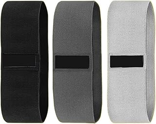 3pcs Fabric Resistance Hip Booty Bands Glute Thigh Elastic Workout Squat Circle Stretch Fitness Strips Loops Yoga Gym Equipment