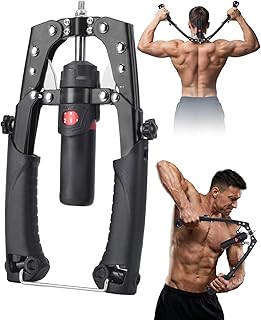 Abahub Twister Arm Exerciser, Enhanced Hydraulic Power Chest Expander for Men Women, 22-440LBS Adjustable Resistance Home Gym Equipment, Shoulder Muscle Trainer for Arm, Chest & Core Workout