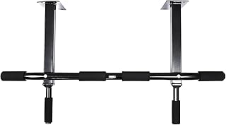 VICASKY Adjustable Pull Up Bar for Home and Office Wall Door Frame Multi-functional Horizontal Fitness Bar with Handle for Comfortable Non-slip Grip Suitable for Pull-ups and Strength