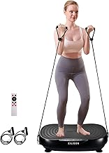 EILISON Glory Vibration Plate Exercise Machine - Lymphatic Drainage Whole Body Workout Vibration Platform 99 Adjustable Speeds Power Shaping Vibrating Plate, Weight Loss, 350 lbs