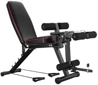 Multi-purpose Folding Bench Press,Sit Up Exercise Equipment,200kg Weight Capacity,4-position Adjustable Backrest Training