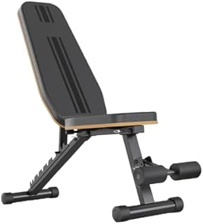 Adjustable Dumbbell Bench, Foldable Home Gym Press Chair, Supports 350kg Weight, Full Body Strength Training Equipment