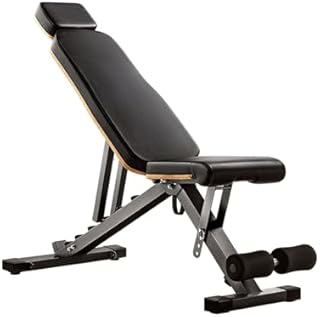 Dumbbell Gym Chair,Home Foldable Weight Bench,7-position Adjustable Backrest,for Sit-ups Leg Curls Strength Training