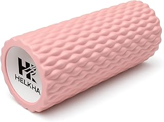Pink Foam Roller-Medium Soft Density Muscle for Muscle Recovery, Yoga, Pilates & Physical Therapy