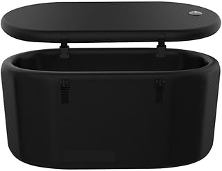 Effortless Foldable Inflatable Bath Tub & Ice Bath - PVC, Massage/Steam Functions, Collapsible for Home/Outdoor(150 * 80 * 75cm)