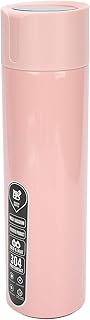 Smart Water Bottle Touch Temperature Display Timed Reminder Bottle Battry PoweredPink Water Keep to Vacuum Every Function Timing Reminder to Glows a You (Pink)