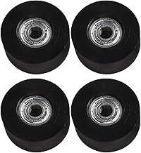 4 Pieces Fitness Trolley Seat Rail Rollers for Water Resistance Rowing Machine, Nylon Steel Cushion Moving Wheel, Row Machines Part Replacement for Home Gym Fitness Equipment