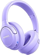 BERIBES Bluetooth Headphones Over Ear, 65H Playtime and 6 EQ Music Modes Wireless Headphones with Microphone, HiFi Stereo Foldable Lightweight Headsets, Deep Bass for Home Office Cellphone PC Ect.