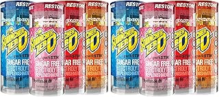 Sqwincher Zero Qwik Stik, 4 Flavor Variety Pack, Sugar Free, Low Calorie, Low Sodium Electrolyte Powder Hydration Drink Mix, .11 oz Packet (Pack of 400)
