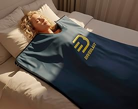 Near Zero EMF Far Infrared Sauna Blanket - Navy Blue