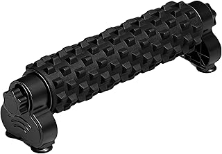 Leg Foam Roller - Muscle Tension Release System, Suction Anchored Base Design, Physical Rolling Massage Device, Flexible Stretch Training Aid | Versatile Home Gym Fitness Workout Practice