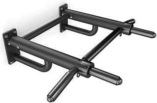 Pull-up Bar, Wall Mounted Home Exercise Pull-up Bar with Fitness Equipment for Home, Garage