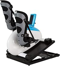 Electric Rehabilitation Maine,Fitness Exercise Bike, Seniors Motorized Leg and Arm Pedal Exerciser, Under Desk Bike Pedal Exerciser