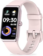 Fitness Tracker with Step Counter/Calories/Stopwatch, Activity Tracker, Health Tracker with Heart Rate Monitor, Sleep Tracker,1.47 Touch Color Screen, Pedometer Watch for Women Men