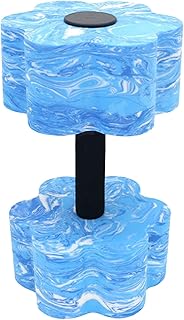 EVA Foam Barbells Water Aerobics Equipment Water Dumbbells for Pool, Pool Weights Swim Exercise Equipment Set for Pools Eva Foams Barbells