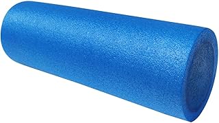 YARNOW Yoga Massage Roller Epe Solid Fitness Foam Roller Blue 30x15cm for Muscle Physical Therapy and Balance Training
