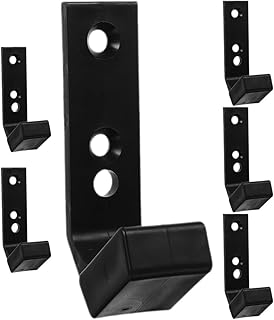 6pcs Wall Mounted Barbell Holders Weight Plates Storage Rack Pa/pp Material Gym Dumbbell Stand Home Gym Accessories for Organized Strength Training