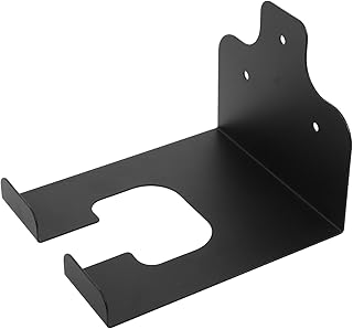 Wall Mounted Barbell Rack and Dumbbell Weight Plate Holder Black Metal Fitness Organizer Space-saving Storage for Home and Commercial Workout Equipment