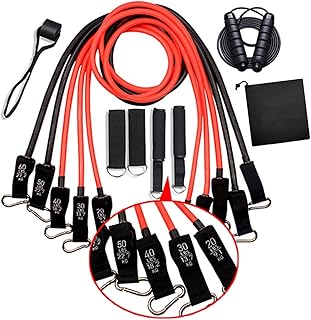 Resistance Bands Set Bodybuilding Exercise Home Trainer Workouts Gym Sport Training Portable Fitness Equipment