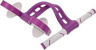 Foot Pedal Tension Rope Resistance Band for Ab Workouts, Violet Exercise Pull Rope with Sturdy Pedal for Home Exercise and Strength Training