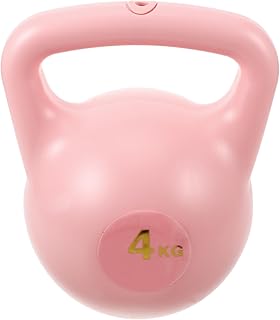 Water Fillable Kettlebell 4kg Pink for Women Training Dumbbell Hand Weight Fitness Strength Exercise Home Gym Yoga Kettle Bell
