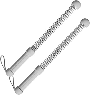 Cordless Battle Ropes Set, Heavy Duty Arm Strength Training Equipment, Standard Size Home Exercise Ropes with Sturdy Grip Handles, Fitness with Compact Design, Sturdy PVC Rope Construction