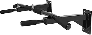 Wall-mounted Pull up Bar Adjustable Heavy Duty Steel Upper Body Workout Horizontal Chin up Bar for Home Fitness and Strength Training Equipment
