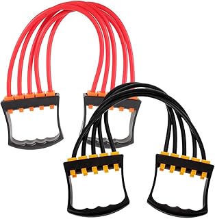 2pcs Resistance Bands with Handles, Heavy Duty Long Elastic Fitness Pulling Ropes for Muscle Exercise, Chest and Arm Strength Training Bands for Home Gym and Sports