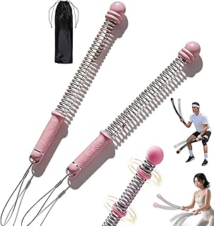 2026 New Adjustable Ropeless Battle Ropes Training Portable Cordless Battle Ropes for Home Gym, Strength Building, HIIT and Low-Impact Aerobic Training for Men & Women F0G1R-202(Pink)