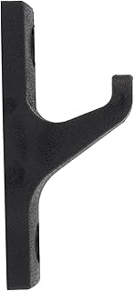 Barbell Rod Rack Single-layer with Protective Coating, Cast Iron Dumbbell Pole Stand for Home Gym, Household Barbell Storage Rack, Gym Weight Training Equipment Holder