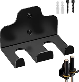 Barbell Rack Stand, Vertical Holder Mount, Double Lifting Bar Rack with Wall Mount Design, Gym Organizer for Home Fitness, Workout Equipment, Barbell Storage for Women